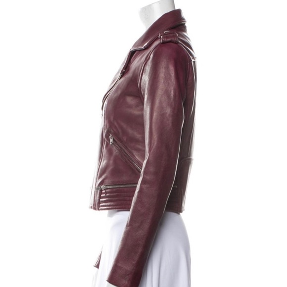 ❌SOLD TRR❌ NWT Maje leather jacket - Picture 2 of 5